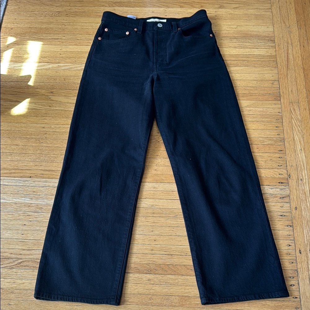 Levis Ribcage straight ankle